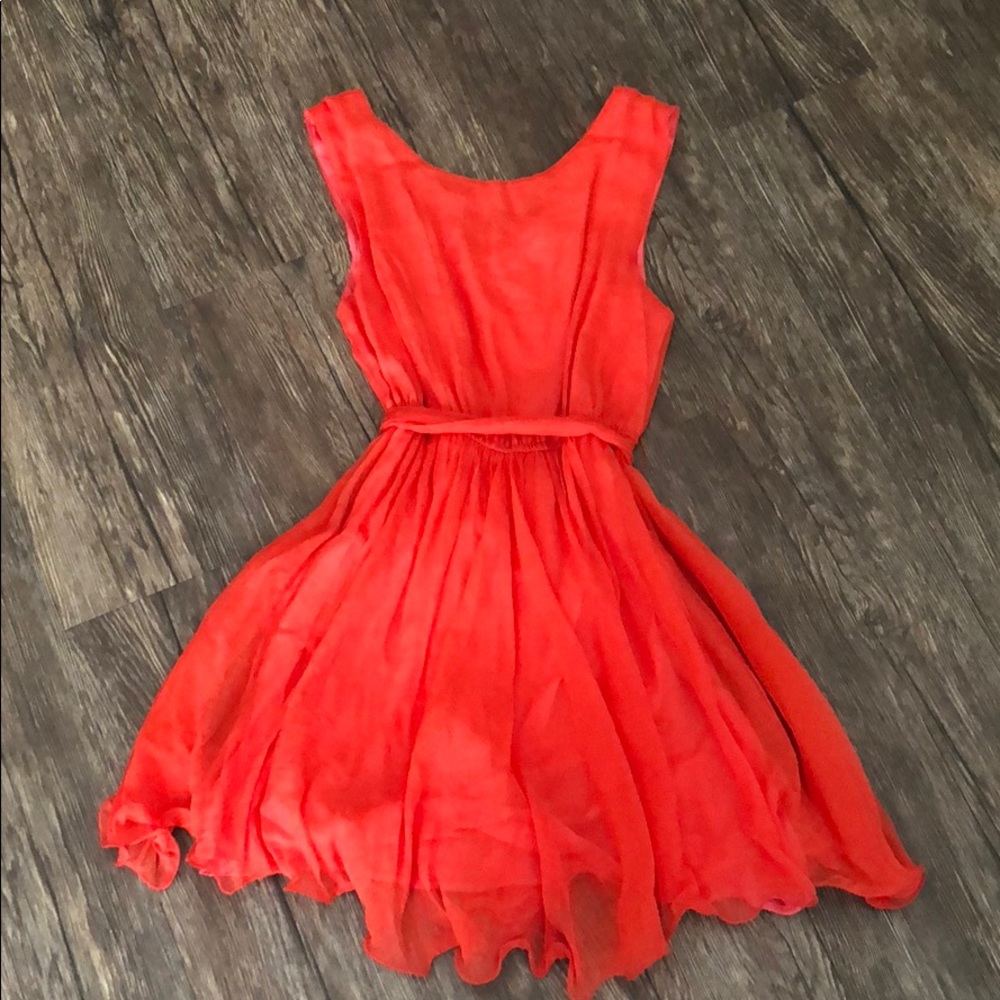 Beautiful Red/Orange Dress